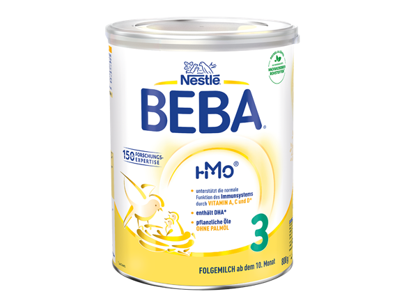 BEBA 3 Folgemilch ab dem 10. Monat mit HMO | Baby&me